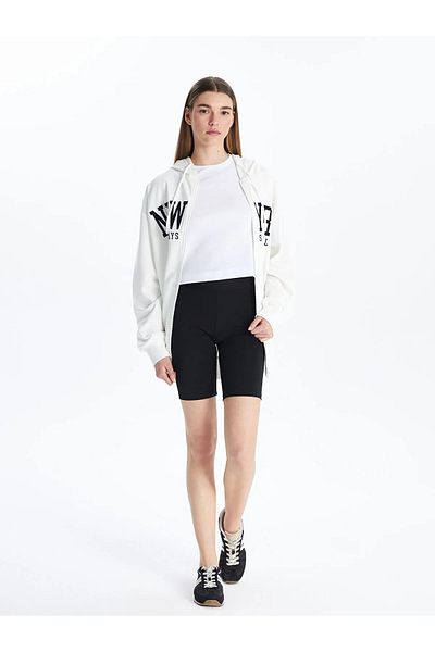 LC Waikiki Pantaloni scurți sport pentru femei, cu talie elastică