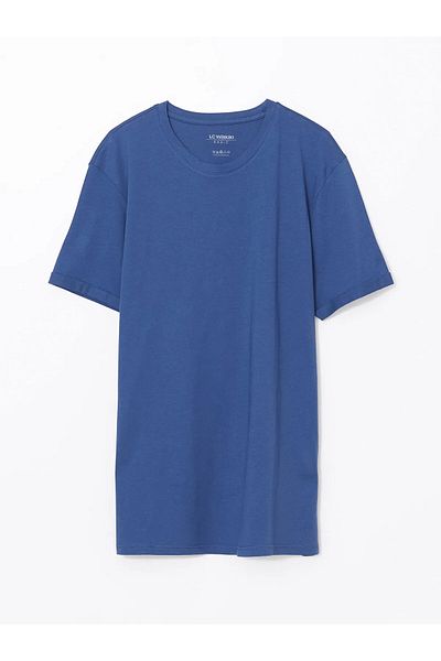 LC Waikiki Crew Neck Combed Cotton Men's T-Shirt