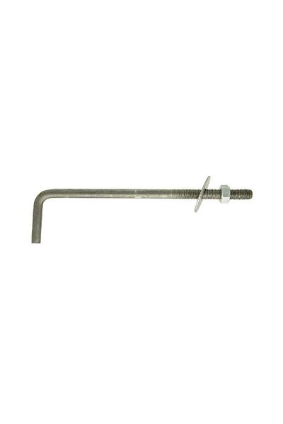 MK Anchor Rods With Elbow M14X250Mm, 10/Set