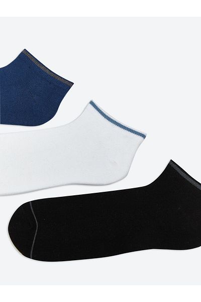 LC Waikiki Lcw Accessories Mixed Men's Booties Socks 5-Piece