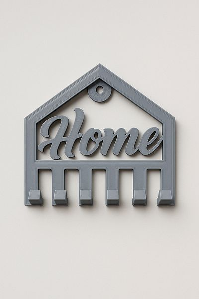 Anılfashion Decorative Opening and Closing Key Hanger Home Detail 15 X 15 cm
