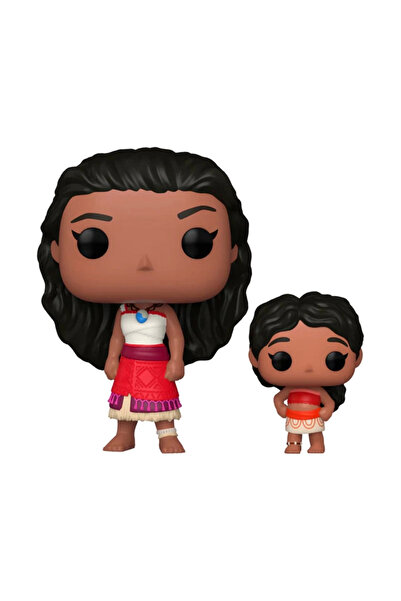 NEWBRENDHOME Öğretici Eğitici Oyuncaklar Funko POP Disney: Moana 2 Moana & Simea Kız Erkek Çocuk Oyuncak