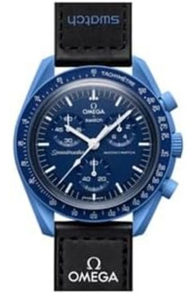Swatch Omega x Swatch MoonSwatch Collection - Mission to the Neptune - Bioceramic Collection Blue and Black