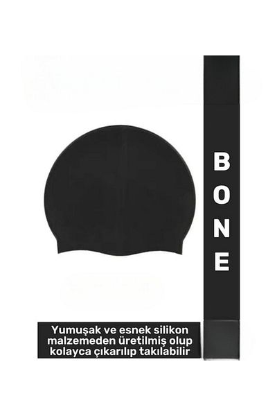MAİN SHOP Waterproof Cap Elastic Soft Swimmer Pool and Sea Swimming Cap Silicone Cap M-Cap