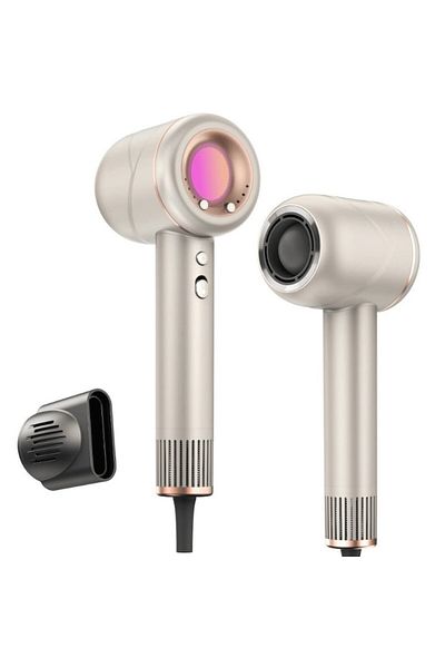Rovitech Uscator de par profesional, 1800W, 4 trepte de temperatura, 3 trepte de viteza, buton aer rece