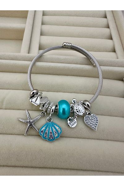 Lumina Atelier Charm Steel Bracelet