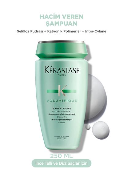 Kerastase New-20Volumifique Shampoo for Fine Hair and Straight Hair 250 ml Eva