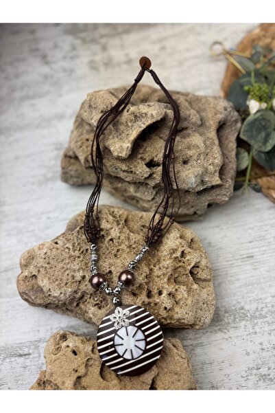 SEDEF TAKI Vintage taşlı kolye modelleri