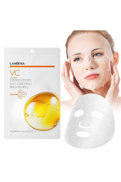 LANBENA Vitamin C Antooxidant Lotion Mask Brightening Anti -Aging Mask 25ML
