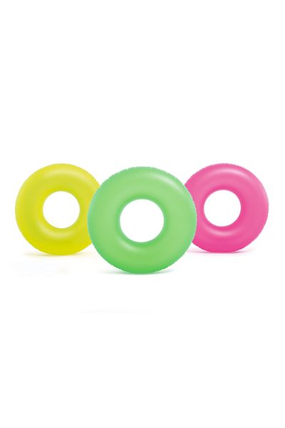 Sea Home 9+Age 91 cm Printed Jumbo Simit Inflatable Children's Simit Inflatable Pool and Sea Swimming Ring M-59262