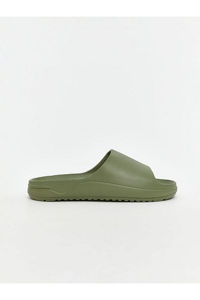 LC Waikiki Lcw Steps Khaki Single Strap Men's Slippers