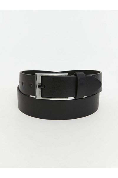 LC Waikiki Lcw Accessories Black Leather Look Women's Belt