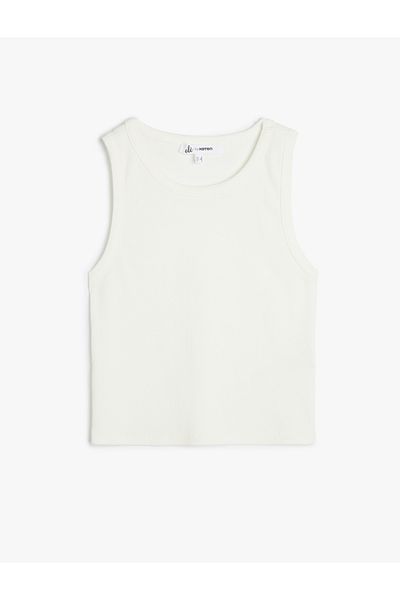 Koton New Season Sleeveless Crew Neck Crop Women's Athlete