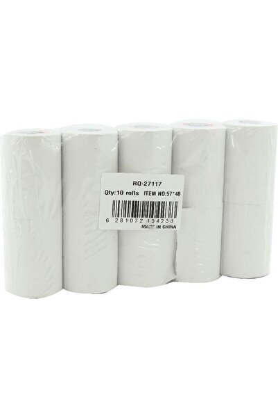 Roco لفة ورق آلة الجمع - طبقة واحدة، 57 مم (2.24 بوصة)، أبيض