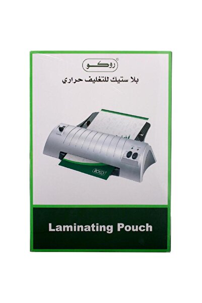 Roco فيلم تغليف حراري A3 – 125 ميكرون شفاف، لامع