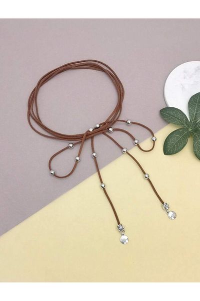 La Saade Aria Bolo Choker-Aria Bag Choker Necklace