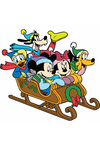 INOVATIX Σετ 8 τεμαχίων, αυτοκόλλητο με τον Μίκυ Μάους και τους φίλους του, I...