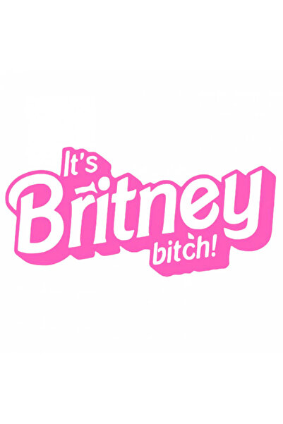 INOVATIX Σετ 8 τεμαχίων, Αυτοκόλλητο It's Britney Bitch, INOVATIX®. 6 εκ.