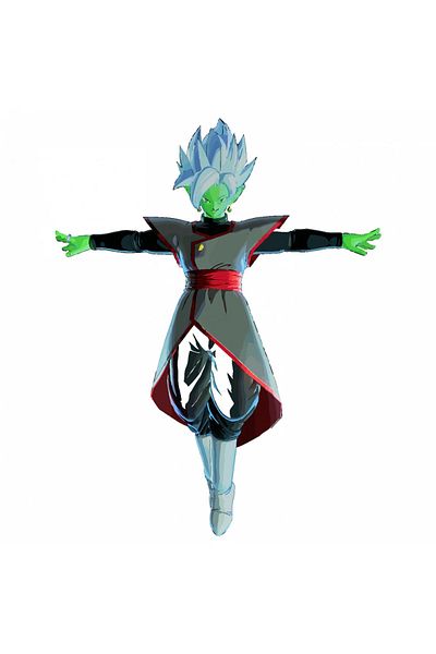 INOVATIX Set de 8 piese, autocolant Dragon Ball Zamasu Levitation, INOVATIX®. 6 cm