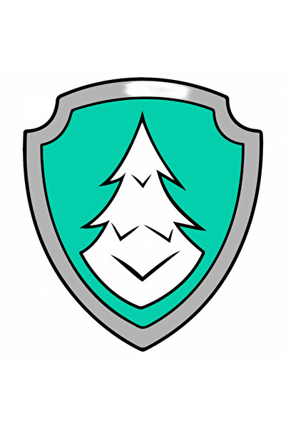 INOVATIX Set de 8 piese, autocolant cu logo-ul Patrula Cățelușilor Everest, I...