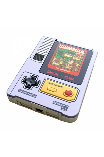 INOVATIX Set de 8 piese, autocolant clasic pentru Game Boy, INOVATIX®. 6 cm