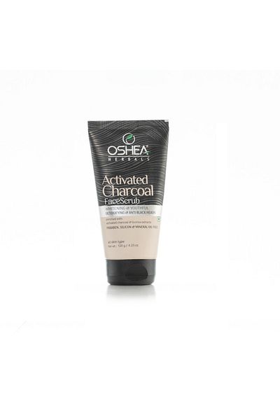 Oshea Herbals Activated Charcoal Face Scrub 120 gm
