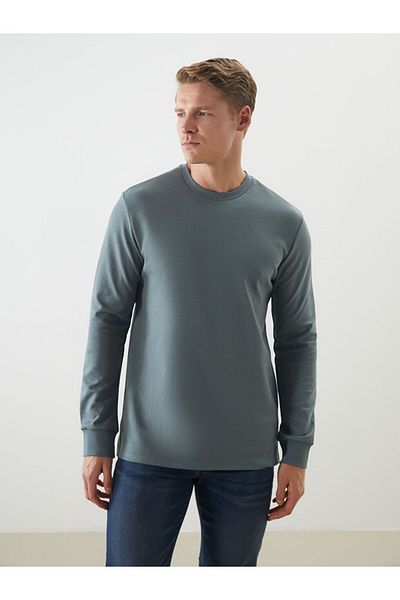 LC Waikiki LCWAIKIKI Classic Crew Neck Long Sleeve Men's Sweatshirt