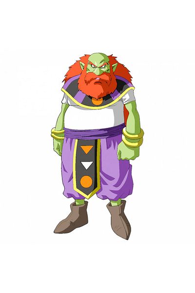 INOVATIX Set de 8 piese, autocolant Zeul distrugerii Sidra Dragon Ball, INOVATIX®. 6 cm