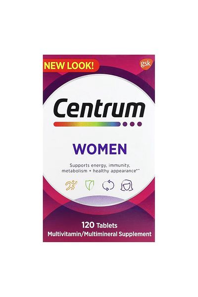 Centrum , Women Multivitamin, 120 Tablets