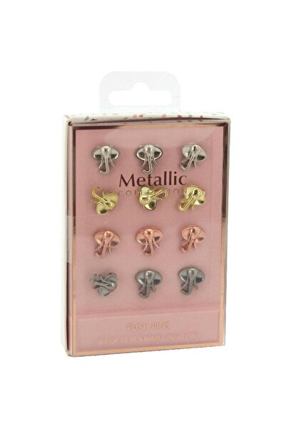 Roco دبابيس دفع معدنية - ألوان متنوعة، هيكل معدني قوي