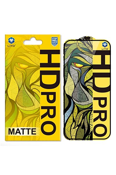 Lito Carcasă pentru iPhone 16 Pro Max - Lito HD Pro Mat - Negru