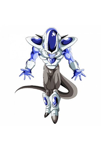 INOVATIX Set de 8 piese, autocolant Dragon Ball Frieza gata de luptă, INOVATIX®. 6 cm