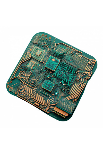 INOVATIX Set de 8 bucăți, autocolant cu microcip din viitor, INOVATIX®. 6 cm