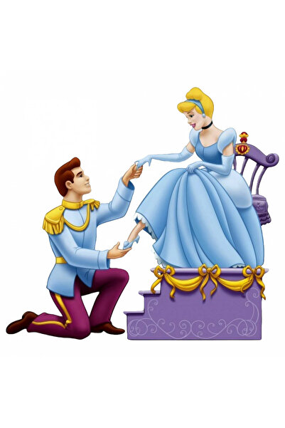 INOVATIX Σετ 8 τεμαχίων, αυτοκόλλητο παπουτσιού με την Σταχτοπούτα και τον όμ...