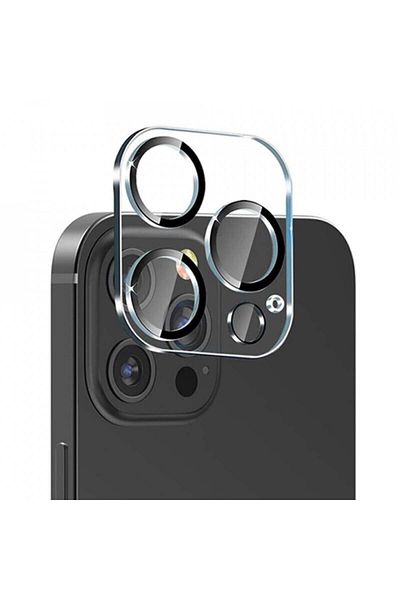 Lito Film for iPhone 13 Pro / iPhone 13 Pro Max - Lito S+ Camera Glass Protector - Black/Transparent