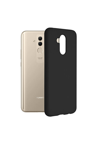 Techsuit Husă Huawei Mate 20 Lite - Silicon cu margini moi - Negru