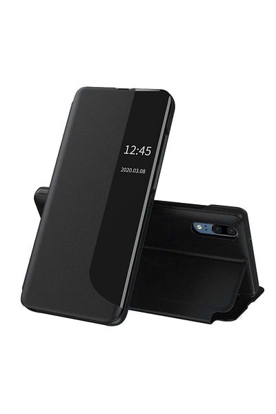 Techsuit Huawei P20 Pro Case - Techsuit eFold Series - Black