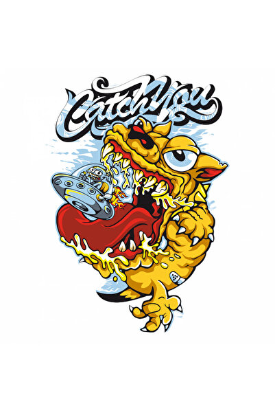 INOVATIX Set de 8 piese, autocolant „Prinde-te”, INOVATIX®. 6 cm