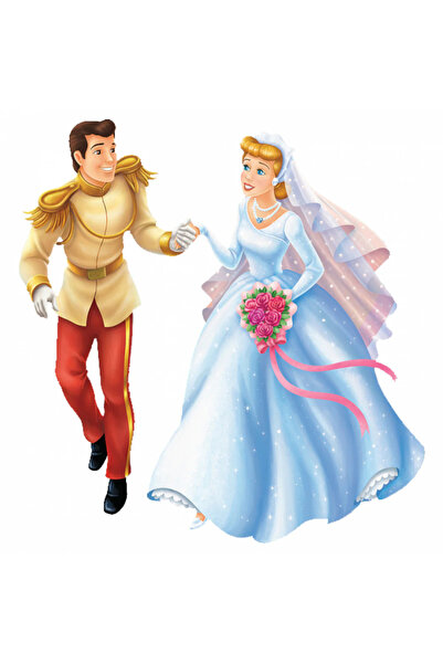 INOVATIX Σετ 8 τεμαχίων, αυτοκόλλητο Σταχτοπούτα παντρεύεται τον πρίγκιπα, IN...