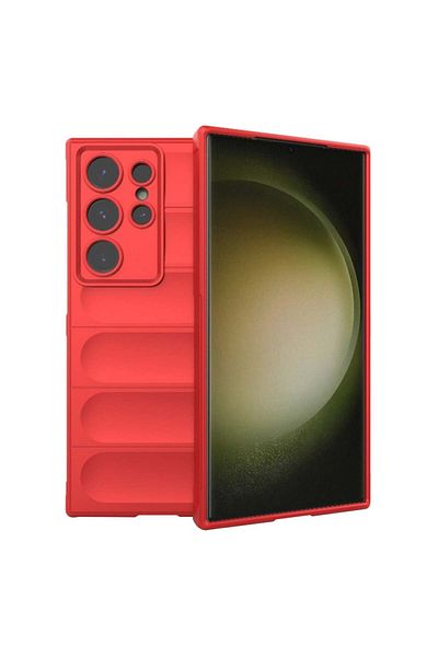 Techsuit Case for Samsung Galaxy S23 Ultra - Techsuit Magic Shield - Red