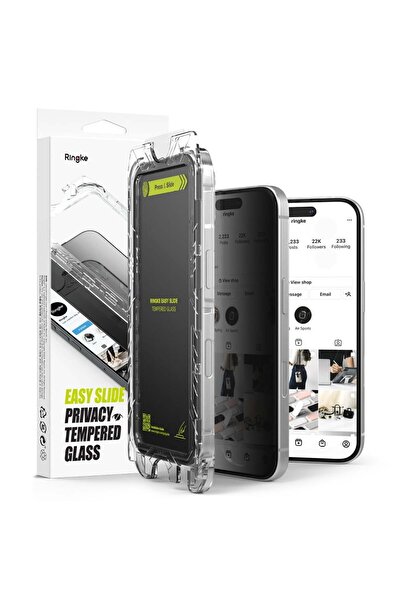 Ringke Folie de protecție pentru iPhone 16 Plus / iPhone 15 Plus (set de 2) -...