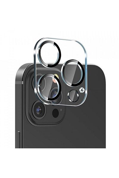 Lito Film for iPhone 14 Pro / iPhone 14 Pro Max - Lito S+ Camera Glass Protector - Black/Transparent
