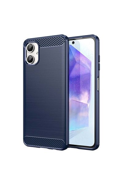 Techsuit Carcasă pentru Samsung Galaxy A06 - Techsuit Carbon Silicone - Albastră