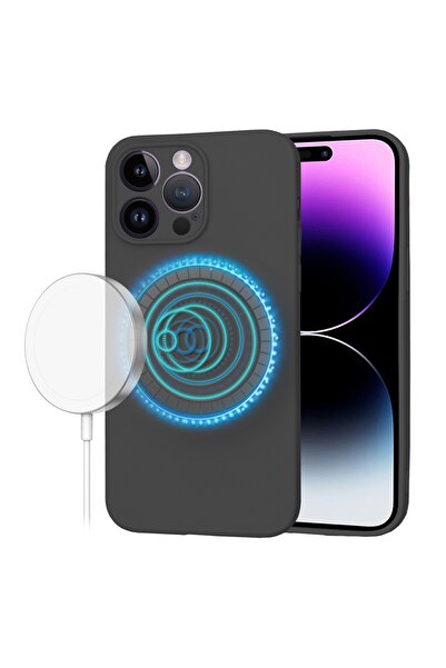 Techsuit Θήκη για iPhone 14 Pro Max - Techsuit SoftFlex MagSafe - Μαύρο