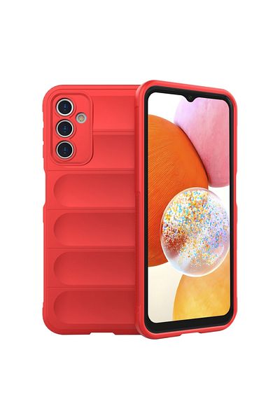 Techsuit Case for Samsung Galaxy A14 4G / A14 5G - Techsuit Magic Shield - Red