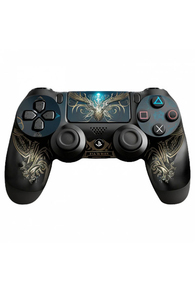 INOVATIX Set de 8 autocolante pentru controler Sony Playstation 4 cu motive c...