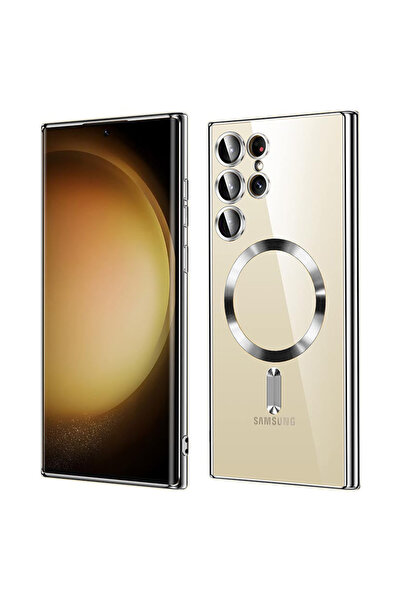 Techsuit Carcasă pentru Samsung Galaxy S23 Ultra - Techsuit Luxury Crystal Ma...