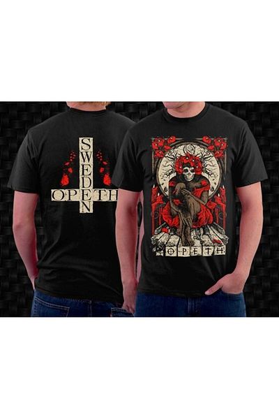 sensobel Opeth Men's Black T-Shirt