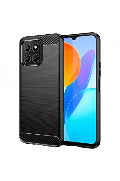Techsuit Case for Honor X6 / X8 5G / 70 Lite - Techsuit Carbon Silicone - Black