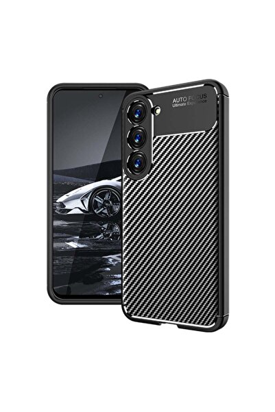 Techsuit Carcasă Samsung Galaxy S23 Plus - Techsuit CarbonFiber - Neagră